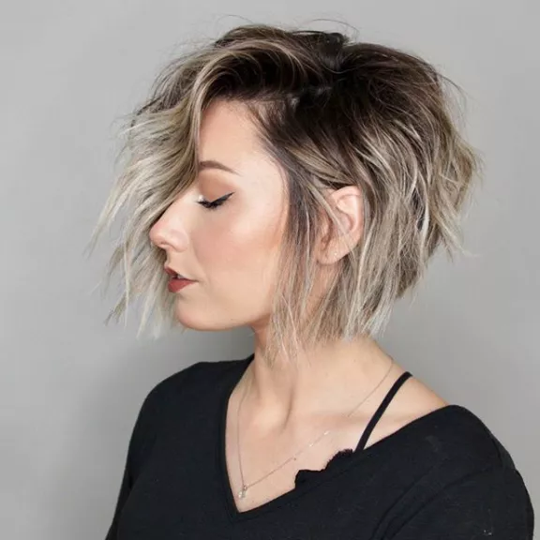 Hairstyle Pick of the Day: Rooty Stacked Bob