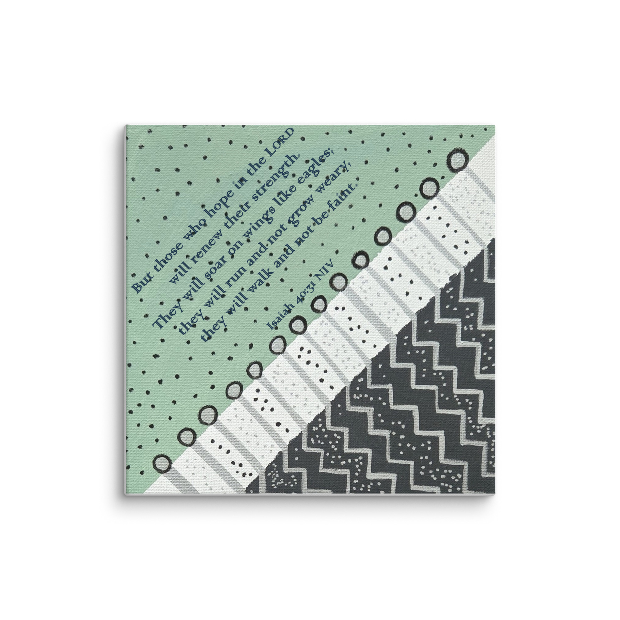 Canvas - Isaiah 40:31 NIV - Image 2