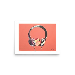 Poster - Headphones