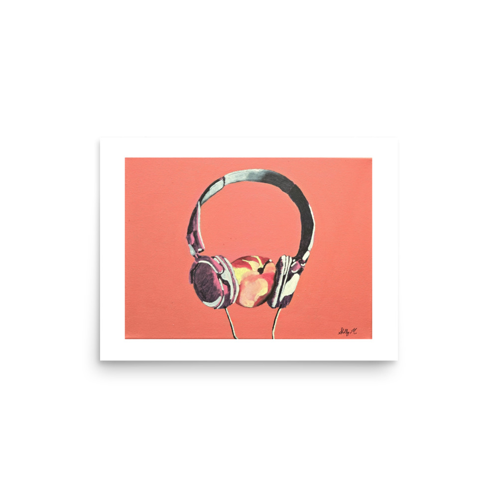 Poster - Headphones